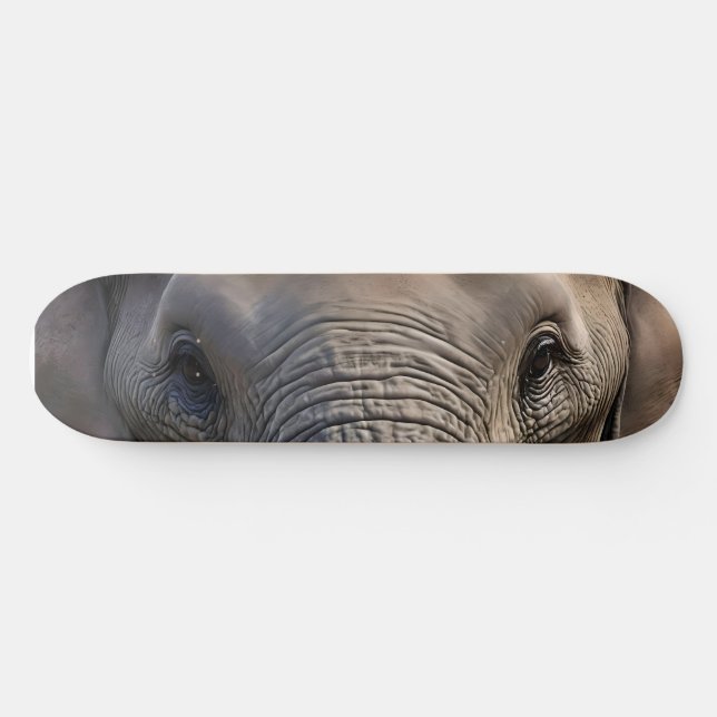Elephant Eyes Skate Deck Skateboard (Horizontal)