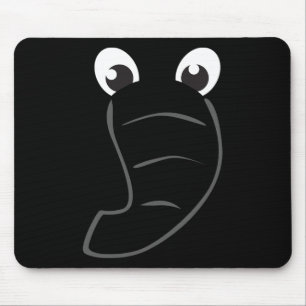 Elephant Face Niedlich Kids Halloween Kostüm Tier  Mousepad