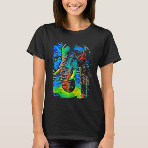 Elephant Face Pop Art T-Shirt