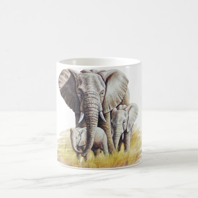 Elephant Family Kaffeetasse (Mittel)