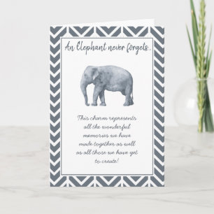 Elephant Friendship Gift - Special Friend Keepake Karte