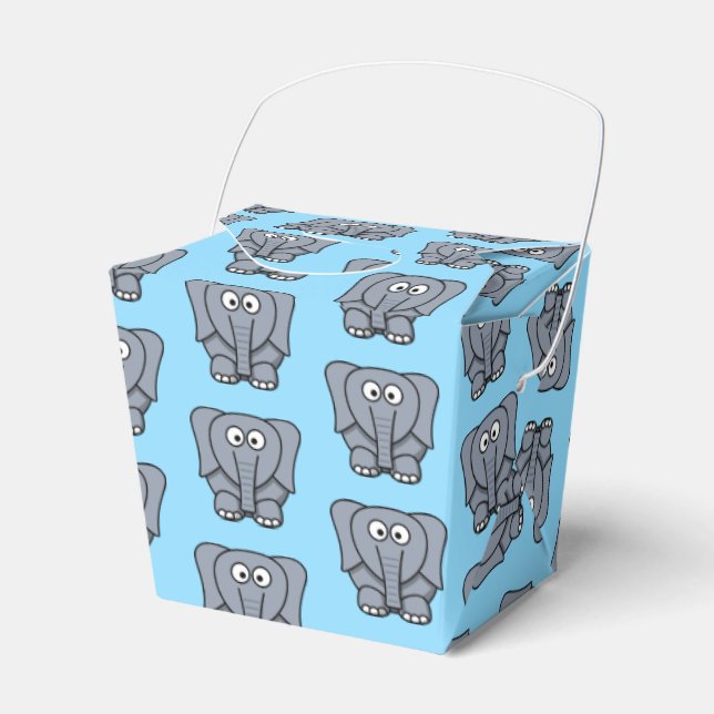 Elephant Gastgeschenk Box Geschenkschachtel (Vorderseite)