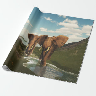Elephant Geschenkpapier