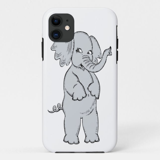 ELEPHANT GIRL Case-Mate iPhone HÜLLE (Rückseite)