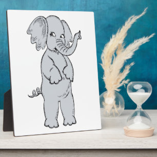 ELEPHANT GIRL FOTOPLATTE