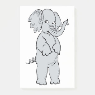 ELEPHANT GIRL POST-IT KLEBEZETTEL