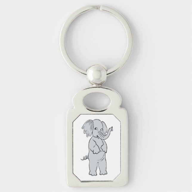 ELEPHANT GIRL SCHLÜSSELANHÄNGER (Vorderseite)