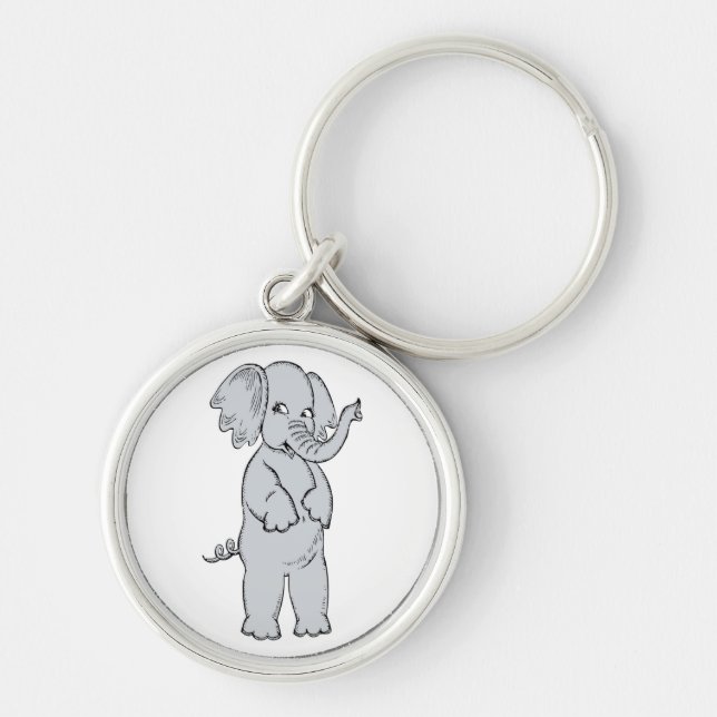 ELEPHANT GIRL SCHLÜSSELANHÄNGER (Vorne)