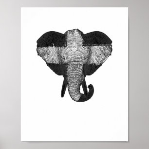 Elephant God Church Christlich Gift Elephant Chris Poster