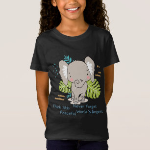 Elephant - Großes Tier - Bildung T-Shirt