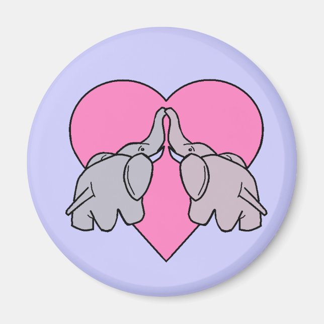 Elephant Heart Magnet (Vorne)