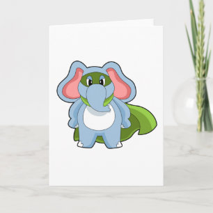 Elephant Hero Karte