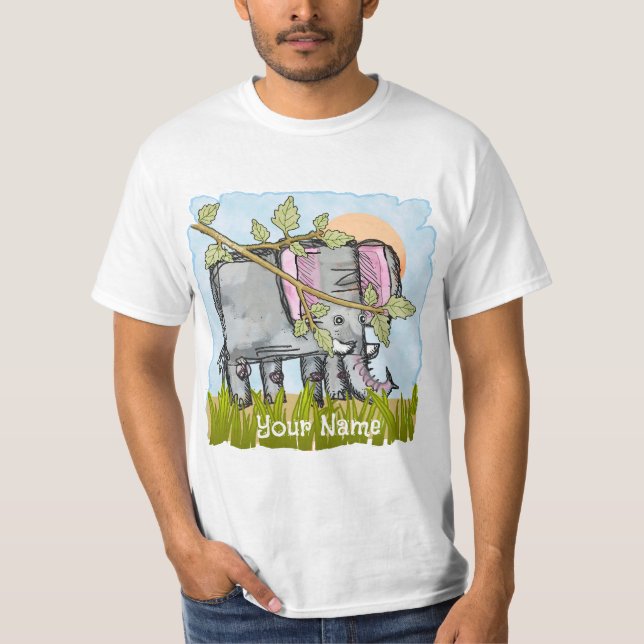 Elephant Hiding T-Shirt (Vorderseite)