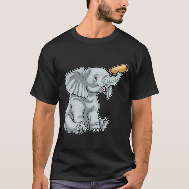 Elephant Hotdog T-Shirt (Vorderseite)