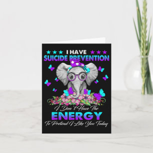 Elephant, ich habe Geschenke zur Prävention von Su Karte