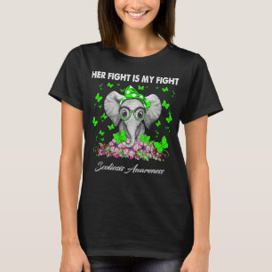 Elephant Ihr Kampf ist mein Bewusstsein für die Be T-Shirt