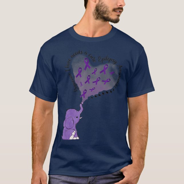 Elephant Jemand I Liebe braucht eine Heilkrämpfe T-Shirt (Vorderseite)