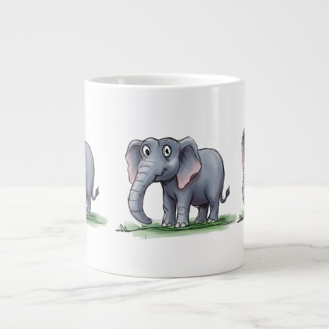Elephant Jumbo-Tasse (Vorderseite)