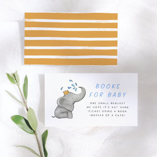 Elephant & Jungle Grünbücher für Baby Begleitkarte