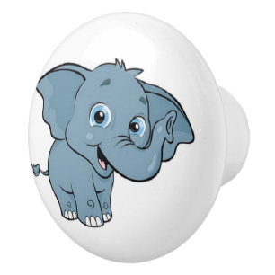 Elephant Keramik Knob Keramikknauf