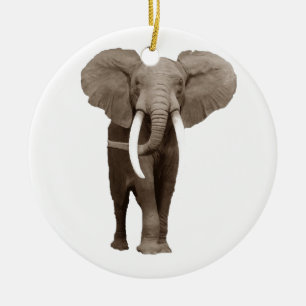 Elephant Keramik Ornament