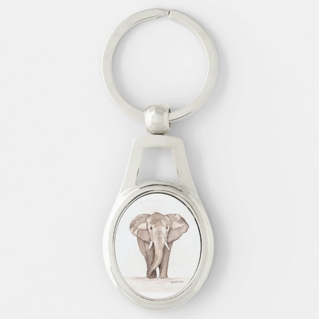 elephant keychain schlüsselanhänger (Vorderseite)