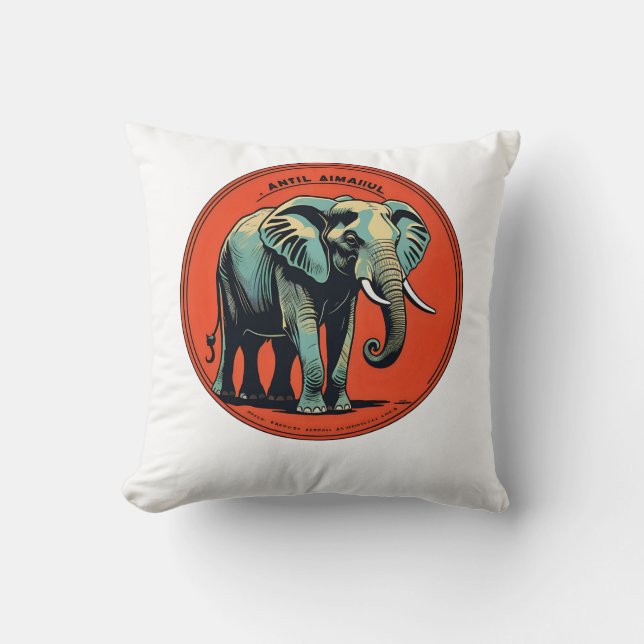 Elephant Kissen (Vorderseite)