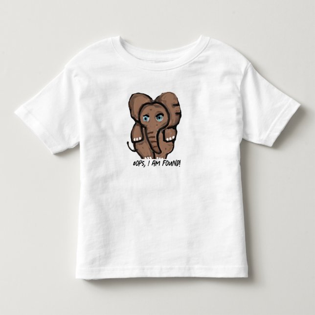 Elephant Kleinkind T-shirt (Vorderseite)