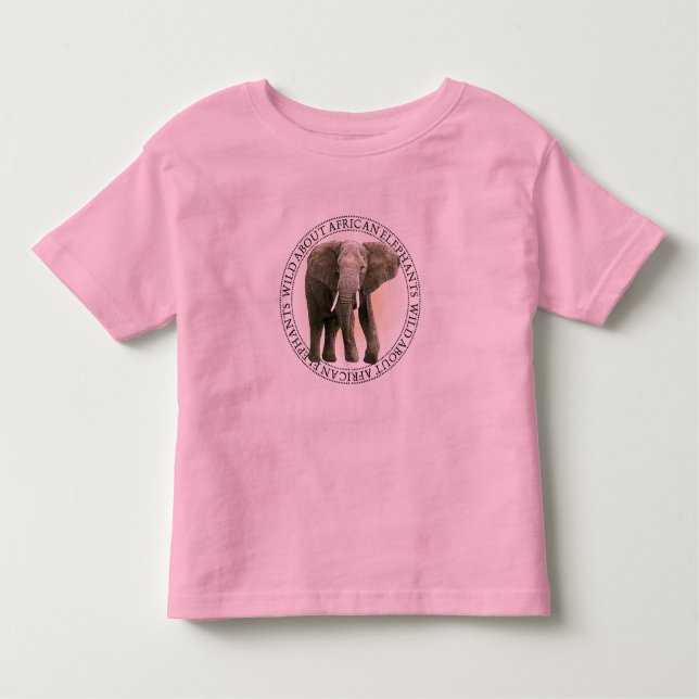 Elephant Kleinkind T-shirt (Vorderseite)