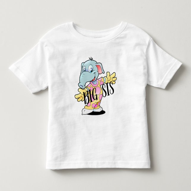Elephant Kleinkind T-shirt (Vorderseite)