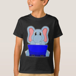 Elephant Laptop T-Shirt
