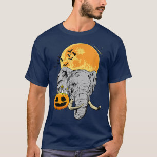 Elephant Lazy Halloween Kostüm Coole Tierbats P T-Shirt