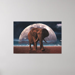 Elephant Leinwanddruck