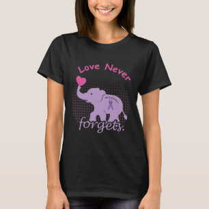 Elephant Liebe End Heimer End Heimerheimer Heimerh T-Shirt