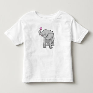 Elephant Lollipop Kleinkind T-shirt
