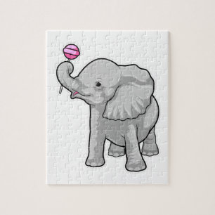 Elephant Lollipop Puzzle