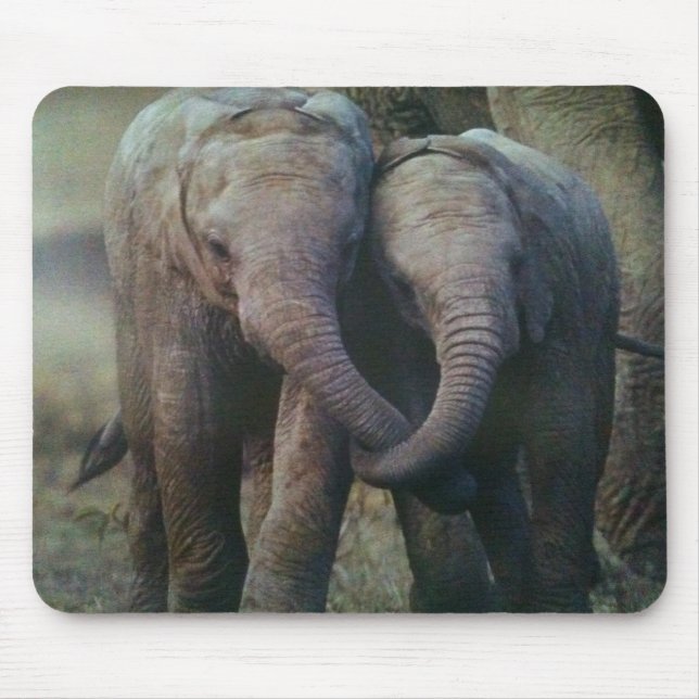ELEPHANT LOVANT COUPLE MOUSEPAD (Vorne)
