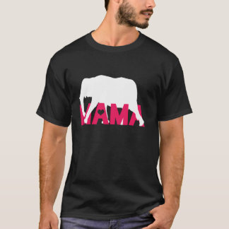 Elephant Mama Liebe Herz Afrika Souvenir T-Shirt