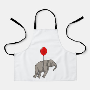 Elephant mit Balloon Schürze