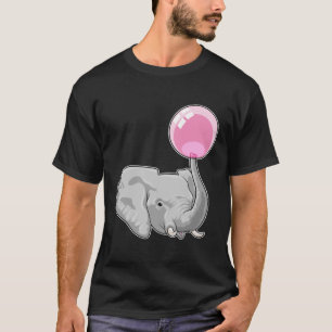 Elephant mit Balloon T-Shirt
