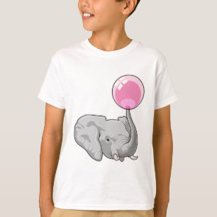 Elephant mit Balloon T-Shirt