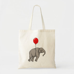Elephant mit Balloon Tragetasche
