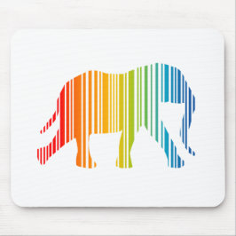 Elephant mit Bar Mousepad