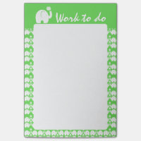 Elephant mit Daisy Pattern