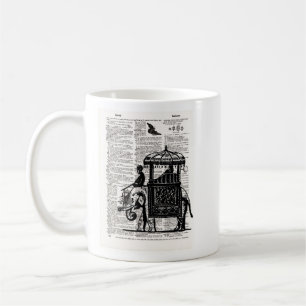 Elephant mit Howdah Dictionary Art Tasse