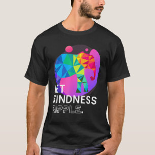 Elephant Mitgefühl Kindness Ripple Mindfulness Me T-Shirt