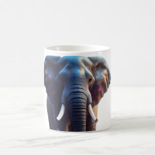 Elephant Mosaic-Tasse Kaffeetasse