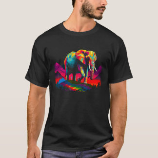 Elephant Mountain Art T-Shirt