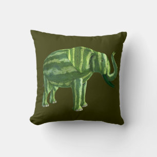 Elephant National Watermelon Day Kissen