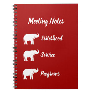 Elephant-Notebook Notizblock